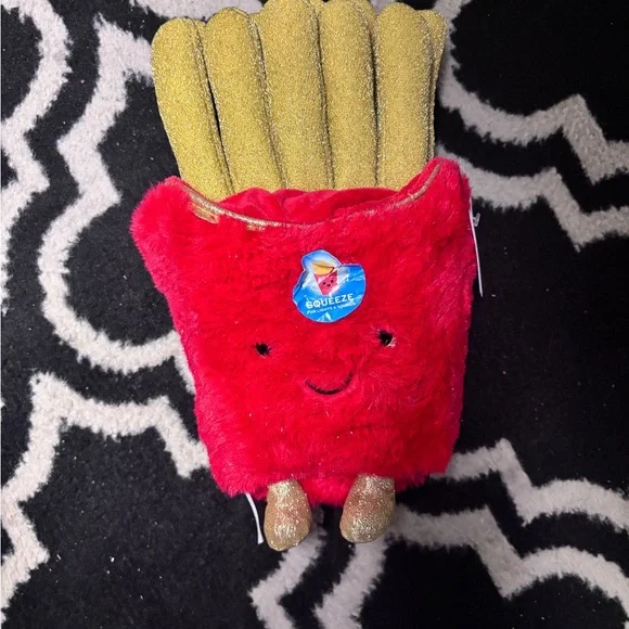 FAO Schwarz 11" Glow Brights Plush LED with Sound French Fries - Picture 2 of 4